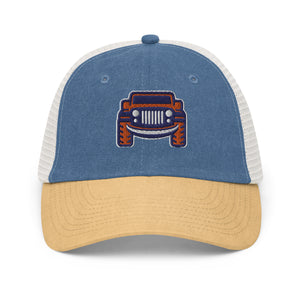 Smiling Jeep WRNGLR PROs Trucker Hat
