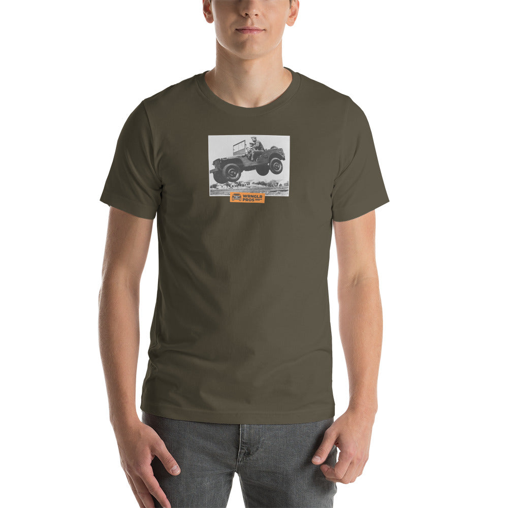 WRNGLR PROs Flying Willys Short Sleeve Tshirt