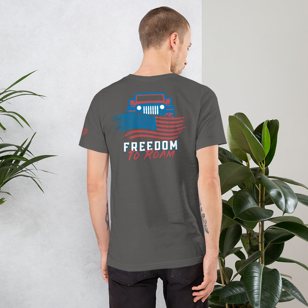 WRNGLR PROS - Freedom to Roam Men's Tshirt