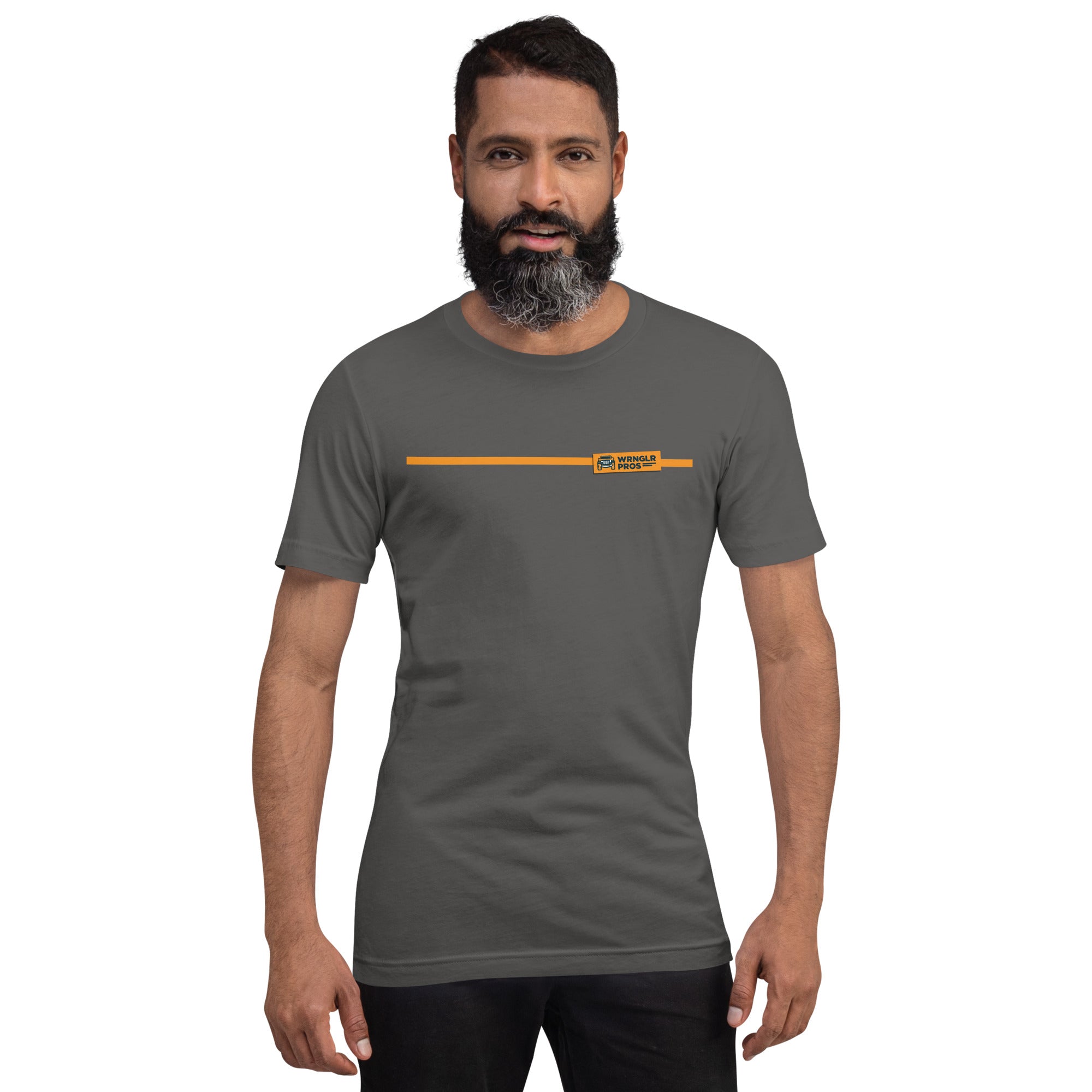 WRNGLR PROs Classic Logo Stripe Men's T-shirt