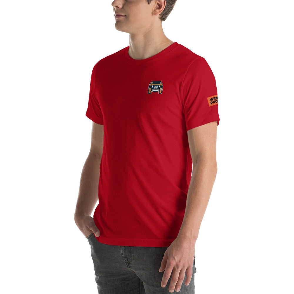 WRNGLR PROS Built for Adventure - Men's Tshirt